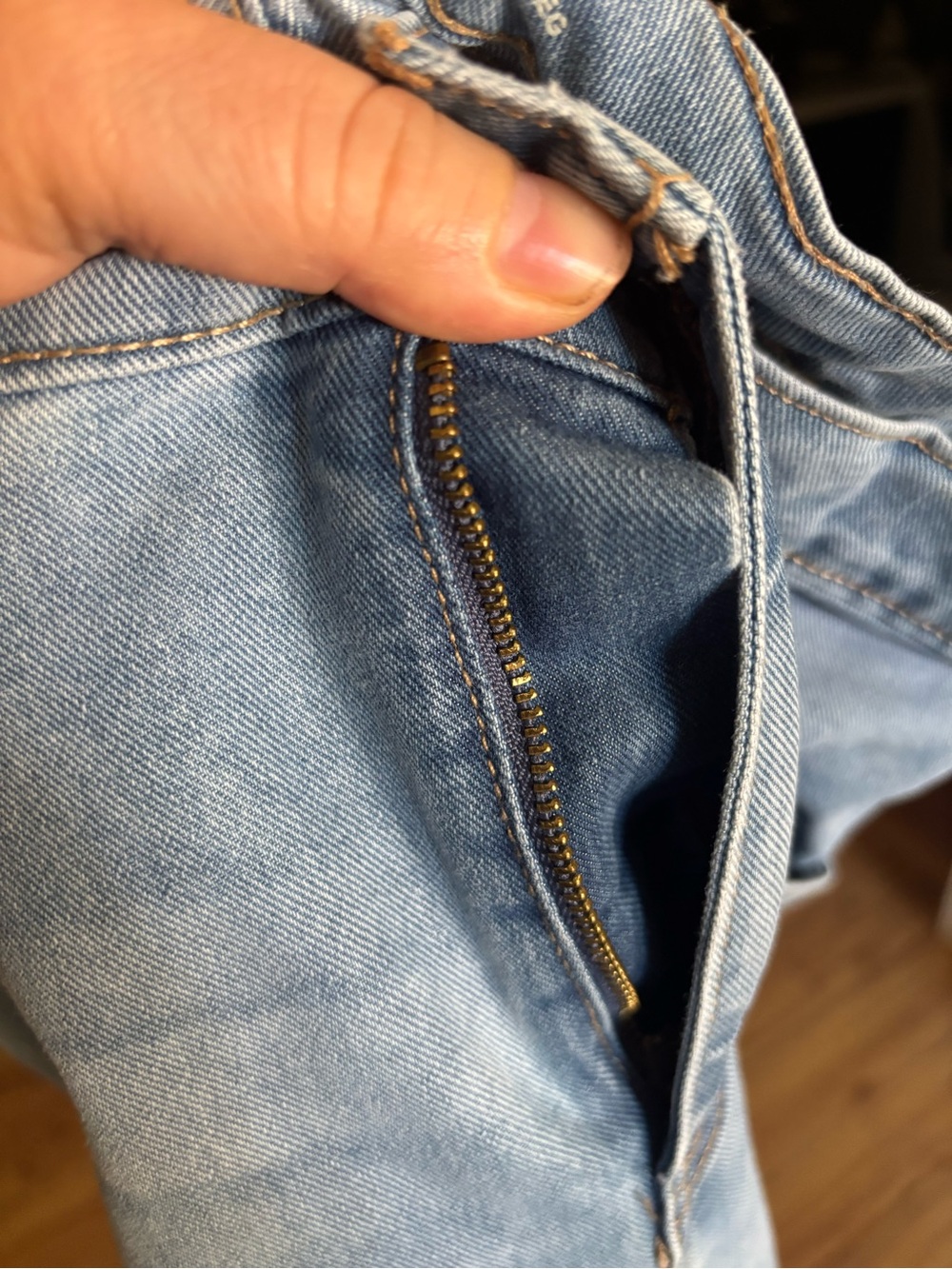 High-Rise Baggy Wide Leg Jeans Old Navy Women’s Size 20 Plus Faded Blue Y2K - Picture 9 of 13